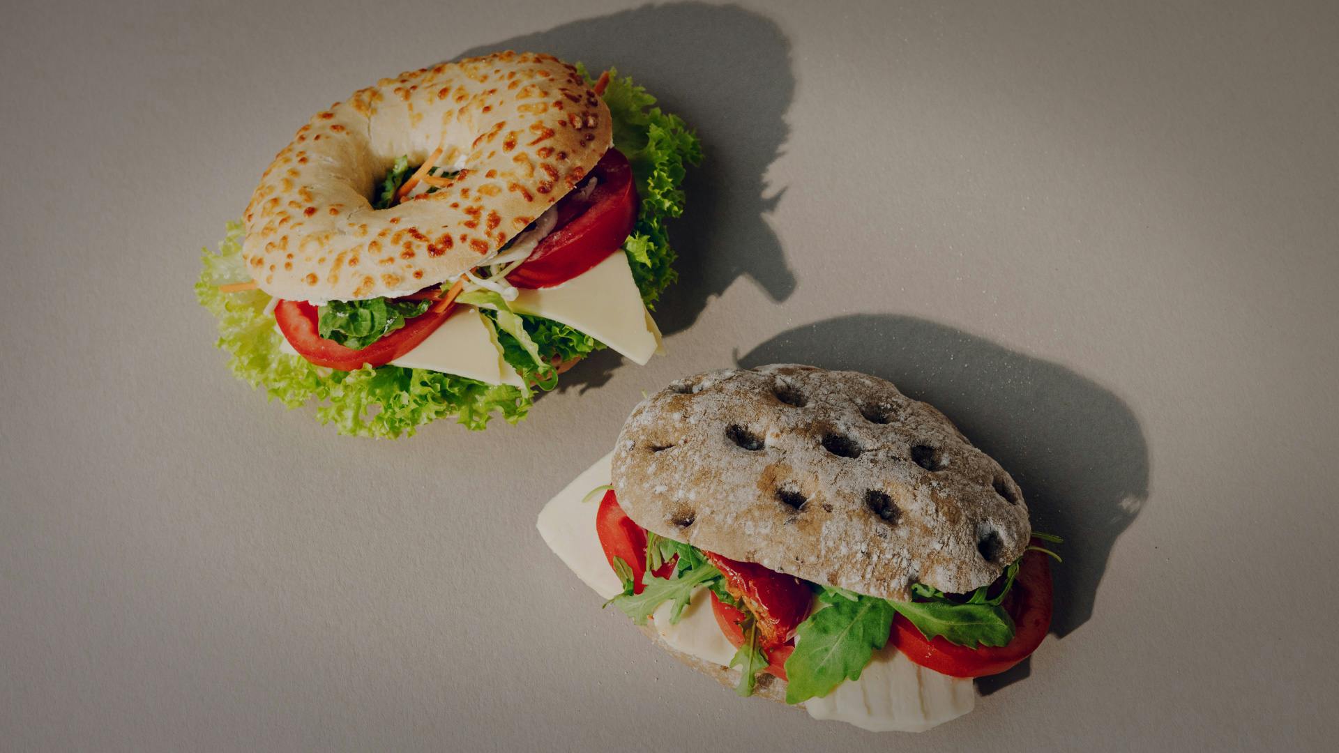 Koffie en bagels van Coffee Fellows